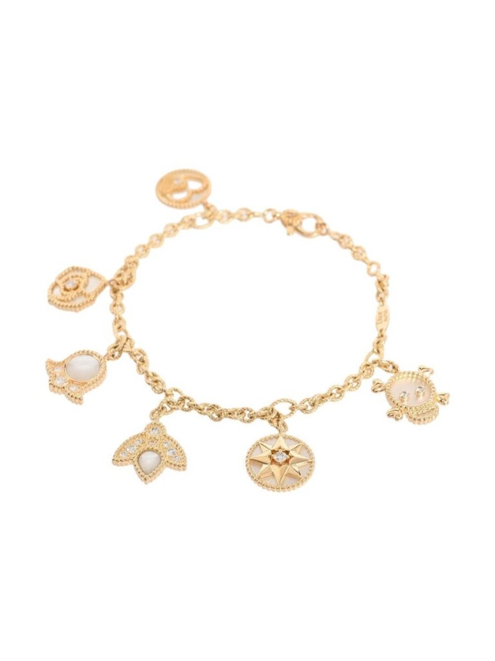 Dior Bracelet Rose Des Vents Charm